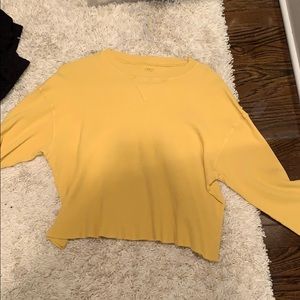Yellow brandy Melville long sleeve